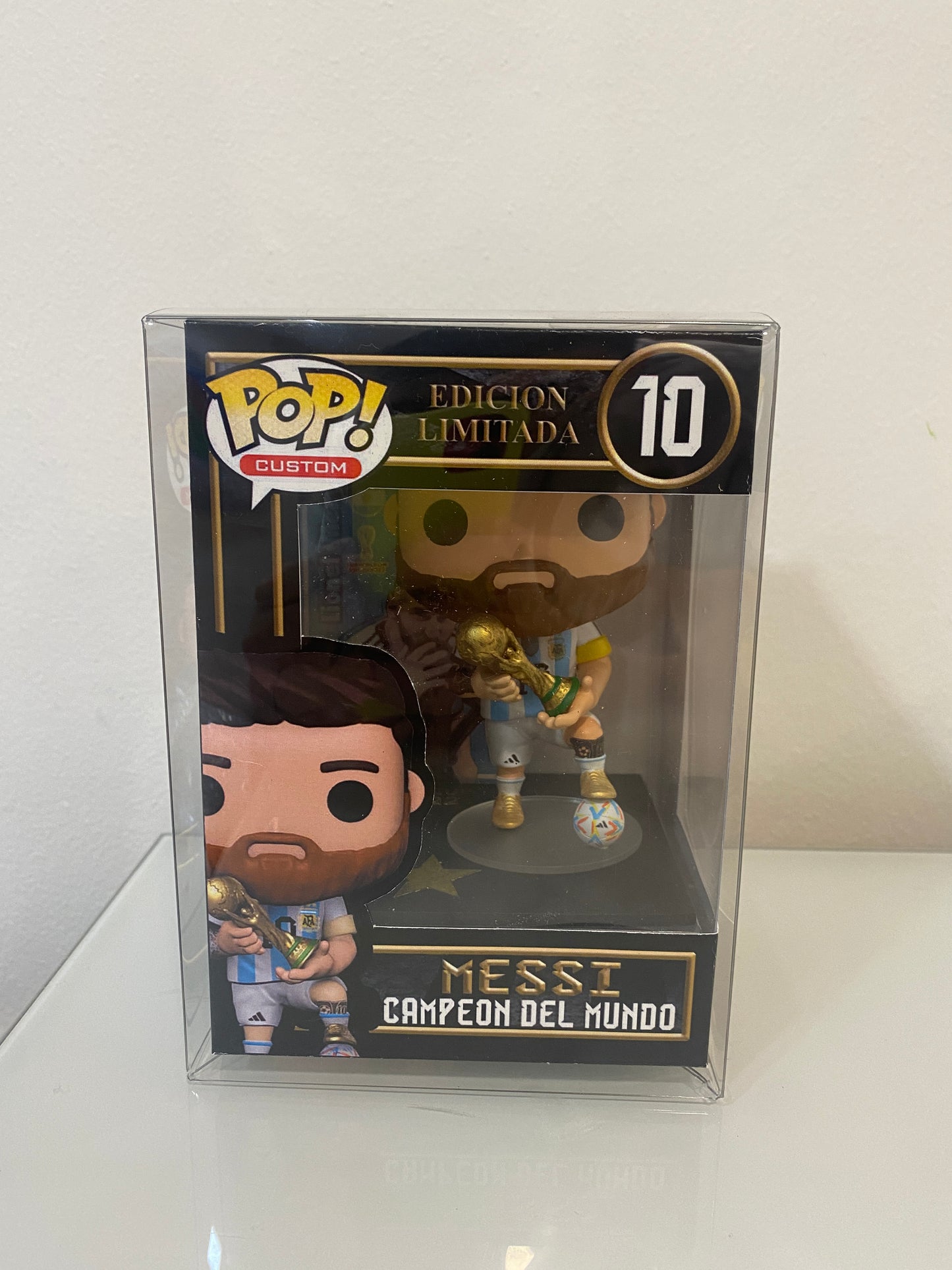 Messi Campeon del Mundo Edicion Limitada Pop