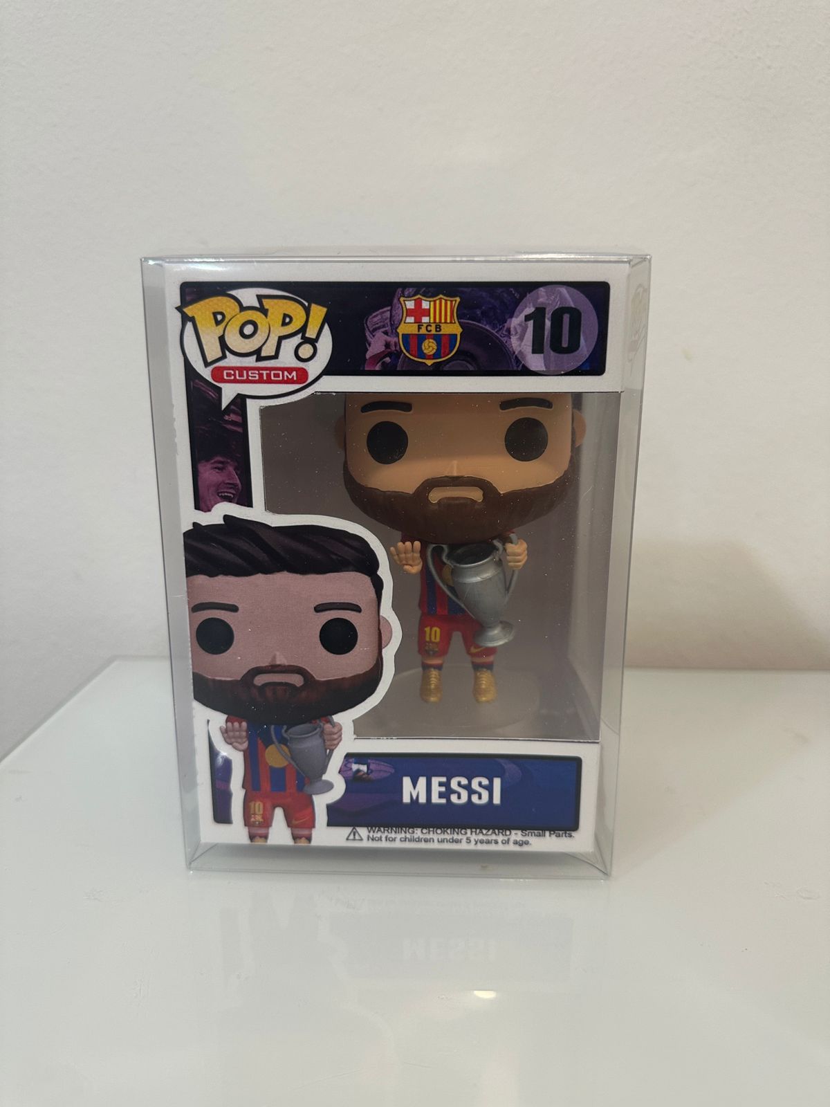 Messi Barsa 4 Champions Pop