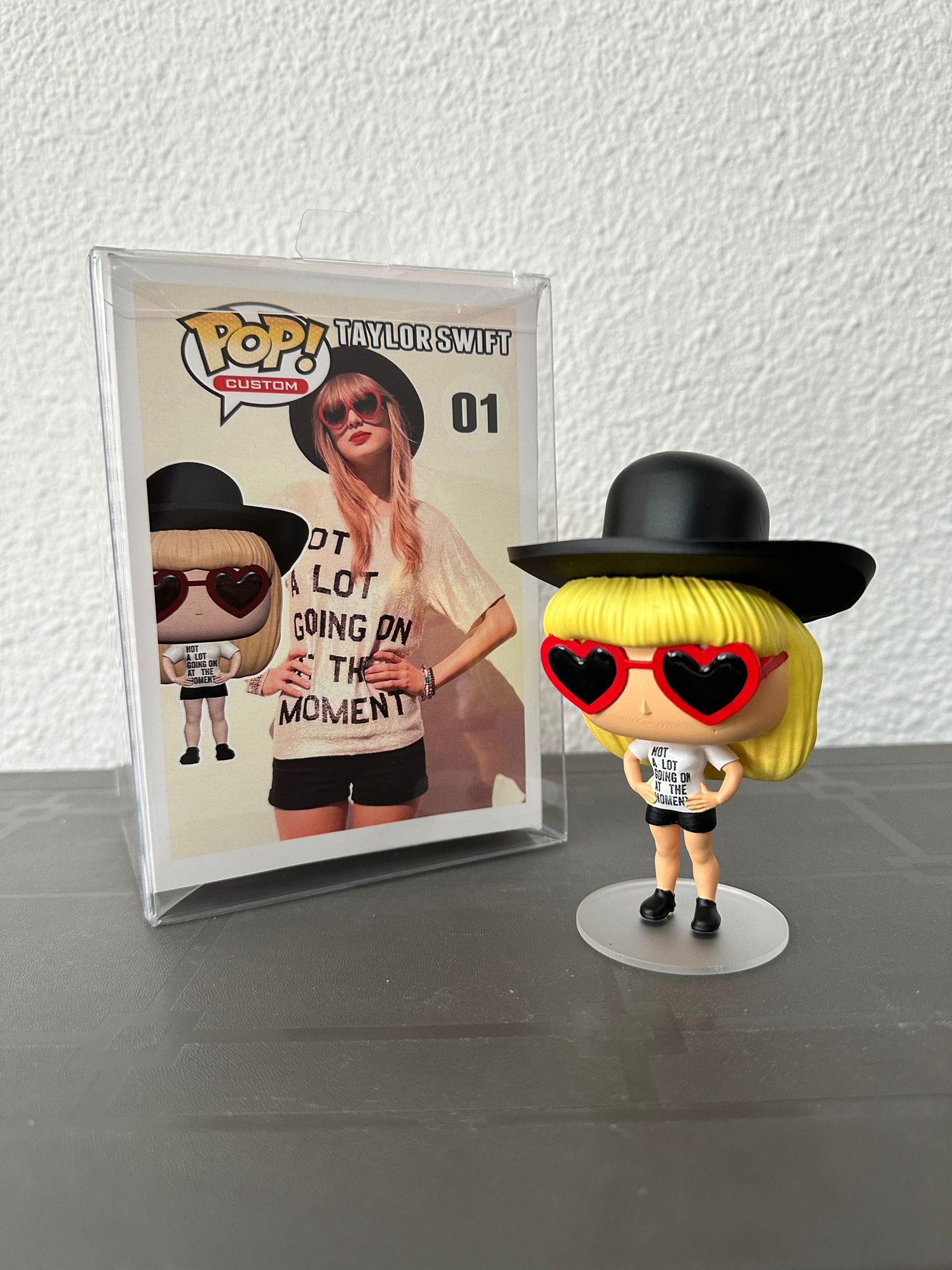 Funko Pop Taylor Swift Con Caja Custom Personalizado
